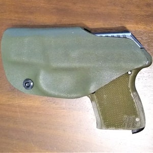 KELTEC P3AT Kydex Holster Black, FDE, Carbon Fiber, Olive Drab, Muddy Girl Warranty-Adjustable FREE Ship image 9