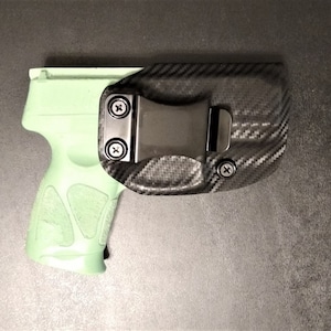 Taurus G3C 9mm Carbon Fiber Kydex Holster- Adjustable-Lifetime Warranty-