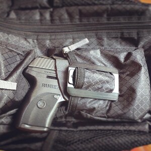 No Belt Needed! Ruger LCP MAX 380 Flat Dark Earth or OD Green Kydex Holster, Adjustable, Lifetime Warranty- immagine 7