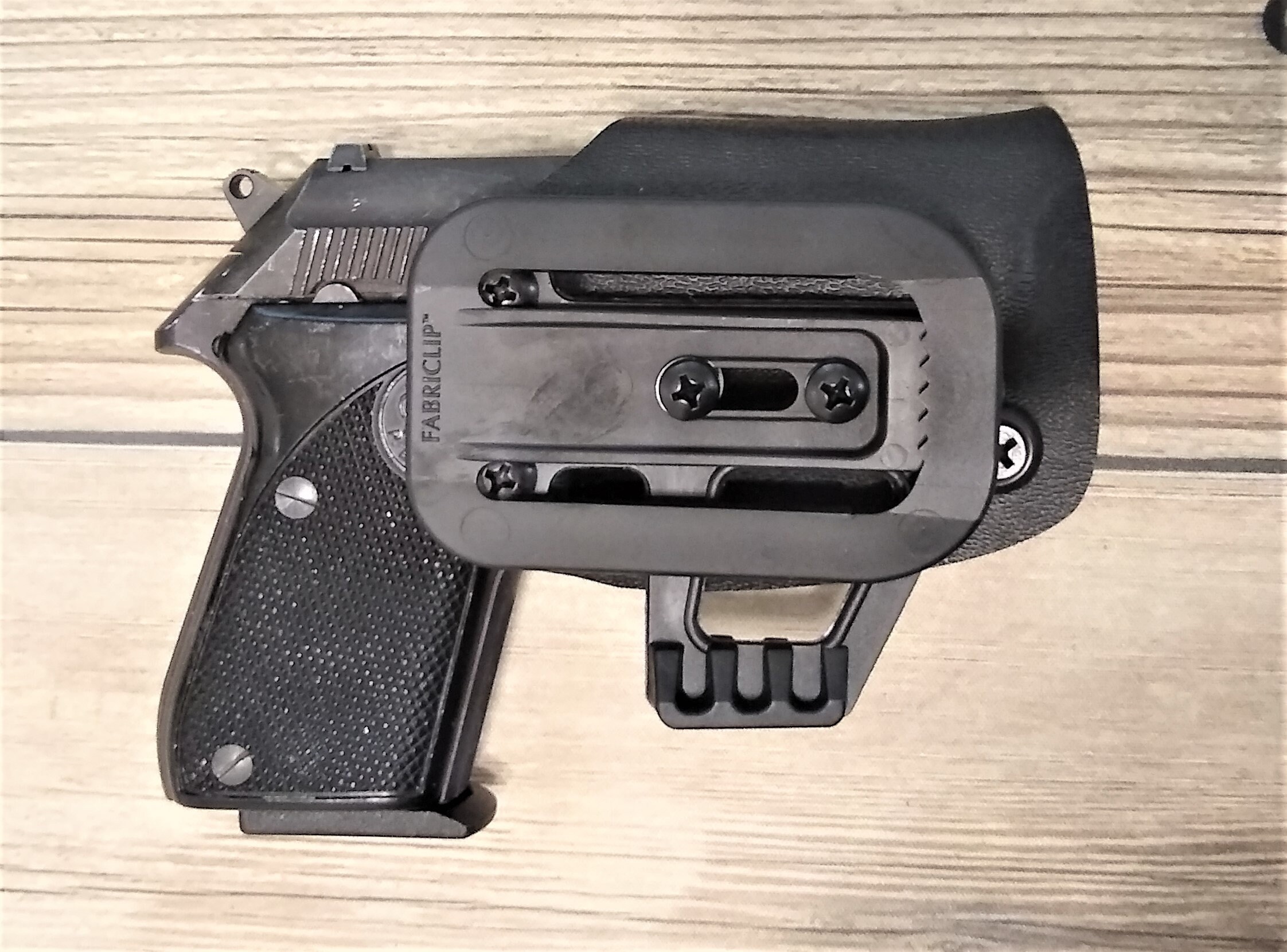 No Belt Needed! Beretta Tomcat .32 3032 Kydex Holster- Fabriclip