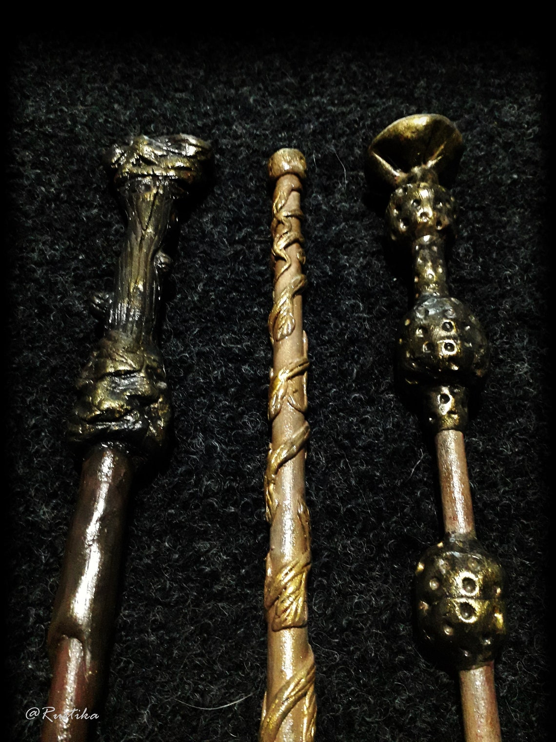 Magic Wand Handmade wood wands Etsy