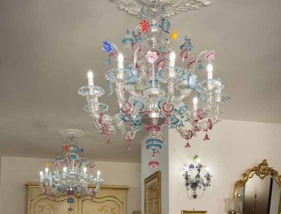 Large Murano Antique Chandeliers Ca Rezzonico 9 Lights Uk Large Murano Antique Chandeliers Ca, Large Antique Chandeliers Uk