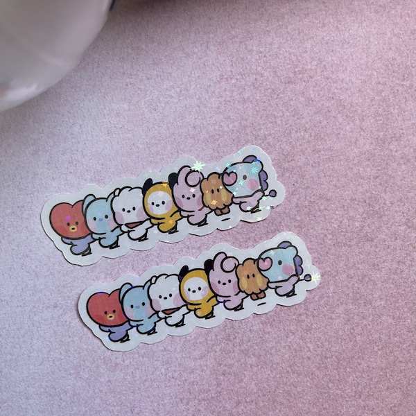 BTS BT21 Sticker Decal Deco Set 4| BTS Sticker|BT21 Sticker  BT21 Inspired