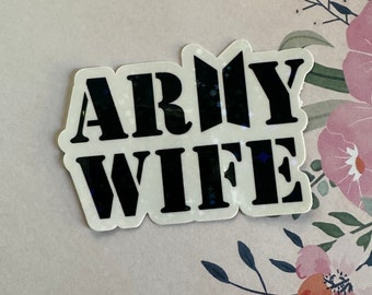 BTS Army Wife Sticker| BTS Sticker|BTS Merch |Bts Stationery |Bts decal