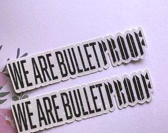 BTS ON: We are forever Bulletproof Mask for Sale by NoonaStudio