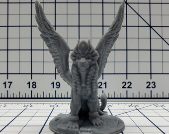 Empire of Scorching Sands - Sphinx Mini - DND - Pathfinder - Dungeons & Dragons - RPG - Tabletop - EC3D - Miniature - 28 mm