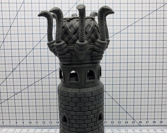 Empire of Scorching Sands - Snake Tower - DND - Dungeons & Dragons - RPG - Tabletop - EC3D - Miniature - 28 mm