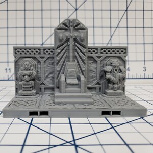 Mountain King - Throne Tile - DragonLock - 28 mm / 1&quot; - Fat Dragon Games