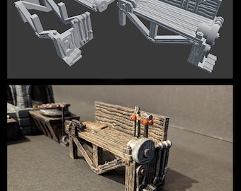 Blacksmith Workshop Tools - Hero's Hoard - DND - Pathfinder - RPG - Tabletop - EC3D