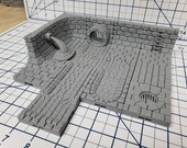 Sewer Tiles - DragonLock - DND - Pathfinder - RPG - Dungeon Dragons - 28 mm 1 quot - Fat Dragon Games