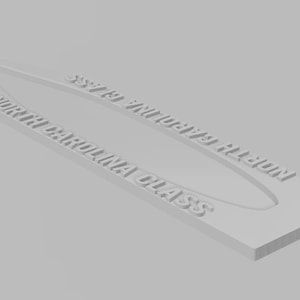 North Carolina Class - Ship Bases - Naval Miniature Bases