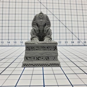 Empire of Scorching Sands - Sphinx Statue - DND - Dungeons & Dragons - RPG - Tabletop - EC3D - Miniature - 28 mm