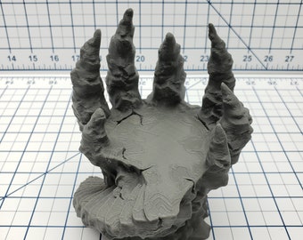 Skyless Realms - Abyss - Stairway Pedestal - DND - Dungeons & Dragons - RPG - Tabletop - EC3D - Miniature - 28 mm - 1" scale