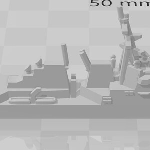 Destructor - Clase Arleigh Burke Flight IIA - USN - Wargaming - Miniaturas navales - Juegos de mesa - Buques de guerra
