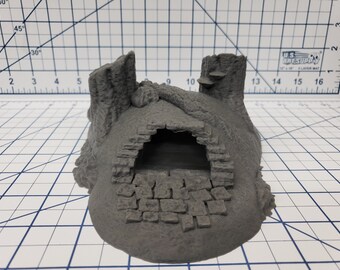 The Forest of Oakenspire - Barrow Entrance - Hero's Hoard - DND - Pathfinder - Dungeons & Dragons - RPG - Tabletop - EC3D - 28 mm - 1"