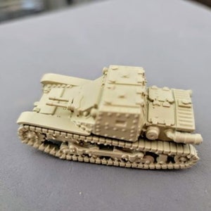 Italian L3 tankette - Great for Table Top War Games And Dioramas - Resin 28mm Miniatures -