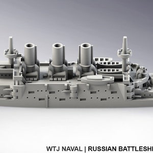 Peresviet - Russian Navy - Pre Dreadnought Era - Wargaming -  Naval Miniature -  Warships