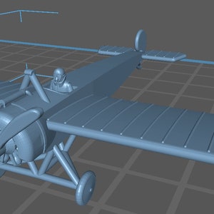 Fokker E.III - German Air - 1:144 Scale - Great for Table Top War Games and Dioramas - Resin -  wargame3d
