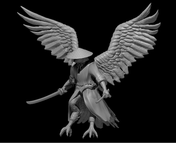 Tengu - DND - Pathfinder - Dungeons & Dragons - RPG - Tabletop