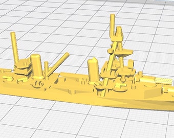 Cruiser - Pensacola - 1942 Variant - USN - Wargaming -  Naval Miniature -  Tabletop Games - Warships