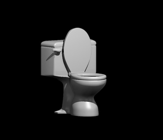 Toilet Mimic Mini - DND - Pathfinder - Dungeons & Dragons - RPG