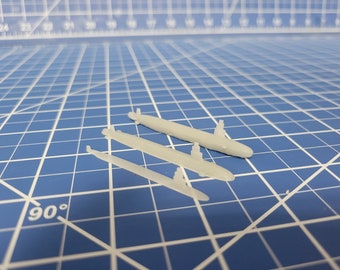 Missile Submarine - Virginia Class - USN - Wargaming -  Naval Miniature -  Tabletop Games - Warships