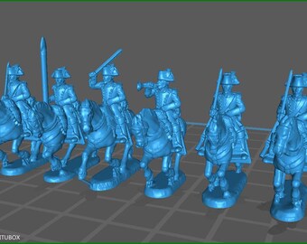 小型15mm「エピックサイズ」フランス革命期フランス重騎兵隊 1789-1800