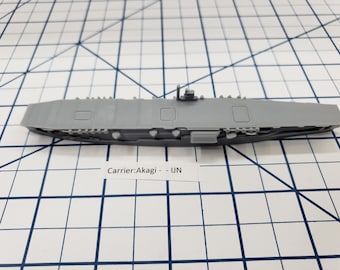 Carrier - Akagi - IJN - Wargaming - Axis and Allies - Naval Miniature - Victory at Sea - Tabletop Games - Warships