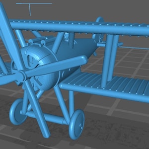Pfalz D.VIII - German Air - 1:144 Scale - Great for Table Top War Games and Dioramas - Resin -  wargame3d