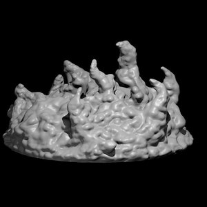 Black Pudding Mini - DND - Pathfinder - Dungeons & Dragons - RPG - Tabletop - mz4250- Miniature-28mm-1&quot;Scale
