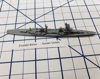 Cruiser - Kirov - Soviet Navy - Wargaming - Axis and Allies - Naval Miniature - Victory at Sea - Tabletop Games - Warships