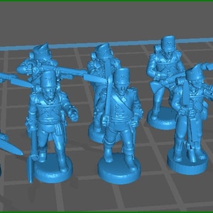 small 15mm “w epic size” British elite coy 1812-15 skirmishing