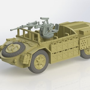Camionetta SPA-Viberti AS42 - Italian Army - 28mm Scale -  wargame3d