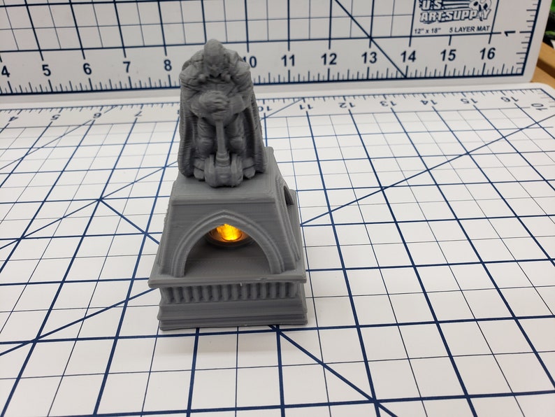 Brazier Statue Set DND Pathfinder RPG Dungeon & Etsy