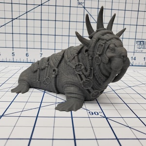 The Wilds of Wintertide - Walrus God Minis - Hero&#39;s Hoard - DND - Pathfinder - Dungeons & Dragons - RPG - Tabletop - EC3D - Miniature