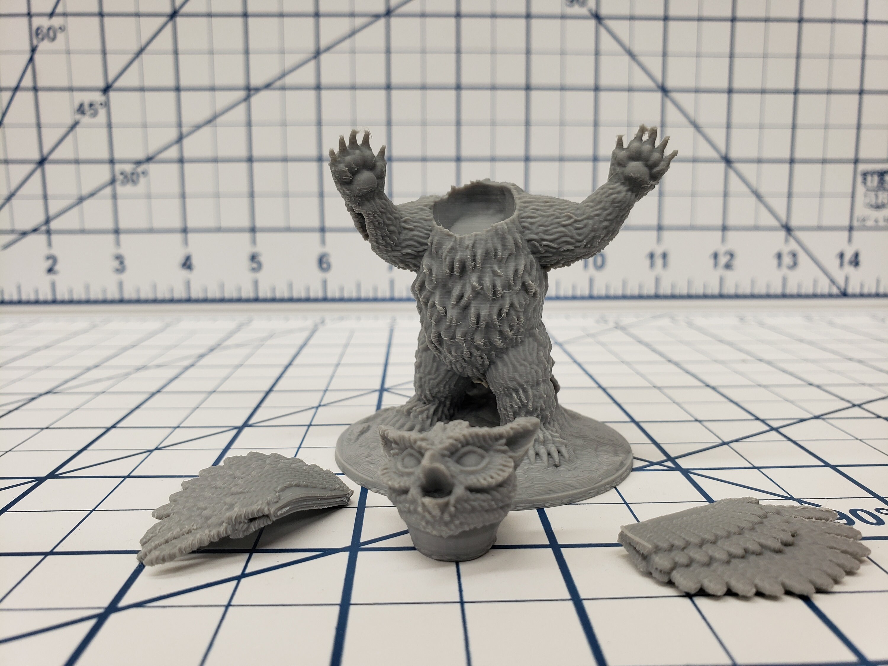d&d owlbear miniature