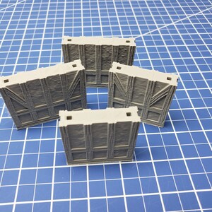 Half-Timbered External Walls w/ peg holes - Dragonshire - Building - FDG - DND - Pathfinder - RPG - Terrain - 28 mm/ 1&quot; - Dungeon & Dragons