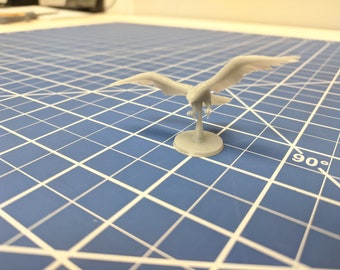 Blood Hawk Mini - DND - Pathfinder - Dungeons & Dragons - RPG - Tabletop - mz4250- Miniature - 28 mm - 1&quot; Scale