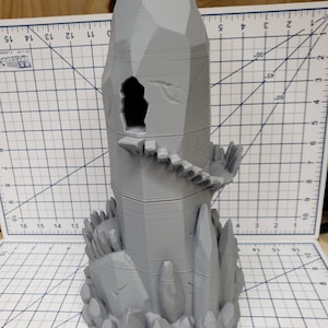 Crystal Shard Tower - Wilds of Wintertide - EC3D - Openforge - DND - Pathfinder - Dungeons & Dragons - RPG - 28 mm / 1&quot;
