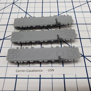 Carrier - Casablanca - USN - Wargaming -  Naval Miniature -  Tabletop Games - Warships