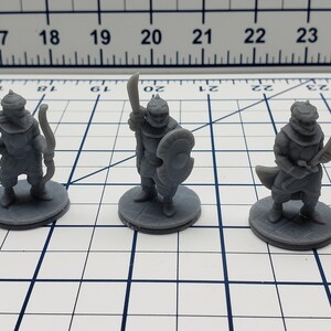 Empire of Scorching Sands - Palace Guard Minis - DND - Pathfinder - Dungeons & Dragons - RPG - Tabletop - EC3D - Miniature - 28 mm