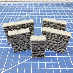 Stone Internal Walls - Dragonshire - Building - Fat Dragon Games - DND - Pathfinder - RPG - Terrain - 28 mm/ 1&quot; - Dungeon & Dragons