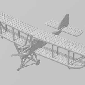RAF R.E.7 - WWI Two Seaters - 1/144 Scale - wargame3d