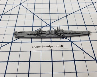 Cruiser - Brooklyn - USN - Wargaming -  Naval Miniature -  Tabletop Games - Warships