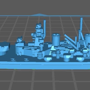 Battleship - Sovetsky Soyuz-class - Russian Navy - Wargaming -  Naval Miniature -  Warships