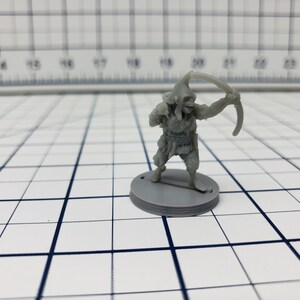 Orc Minis - Archers - Slottabase - DND - Pathfinder - Dungeons & Dragons - RPG - Tabletop - Role Playing Game - Miniatures - 28 mm