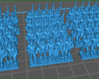 Small 15mm "w epic size" Vistula Legion 1808-13 - 12 Strips - MC Minis