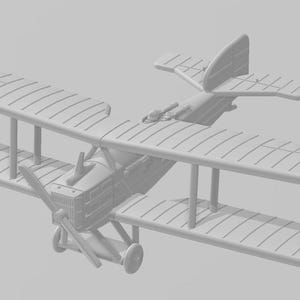 Breguet XIV - WWI Two Seaters - 1/144 Scale - wargame3d