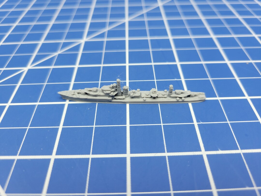 thumbnail image 2 of Type 26 Frigate Royal Navy Wargaming Miniature - Naval Tabletop Model By Ghukek 2 of 3
