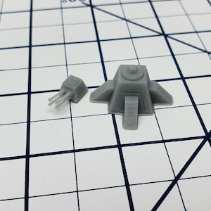 Turret 2 -  The Terra Conflict - Starfinder - A Billion Suns - Starmada - War Fleets - Tabletop - EC3D